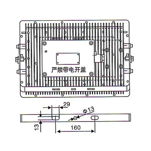 07-CFT3 Ex Floodlight LED 100W ( China )